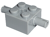 Brick 2 x 2 with Pins and Axlehole